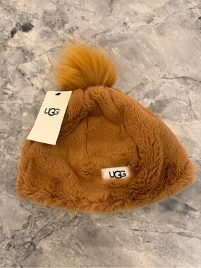UGG Kids Faux Fur Beanie